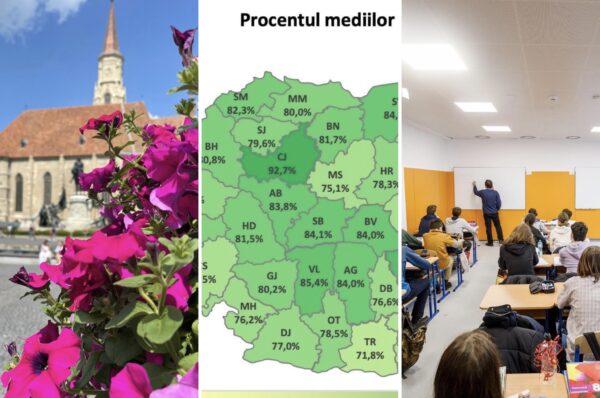 Clujul este pe primul loc in tara la “invatatura”. VEZI rezultatele cu mult peste media nationala.
