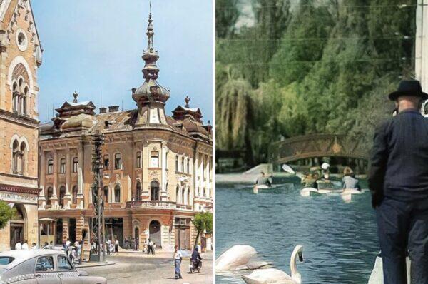 Un fotograf clujean a colorat mai multe fotografii cu Vechiul Cluj. Ce a iesit e incredibil. Galerie FOTO