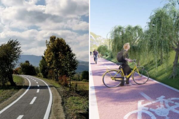 O localitate din judetul Cluj va avea pista de biciclete cu latime de 2 metri