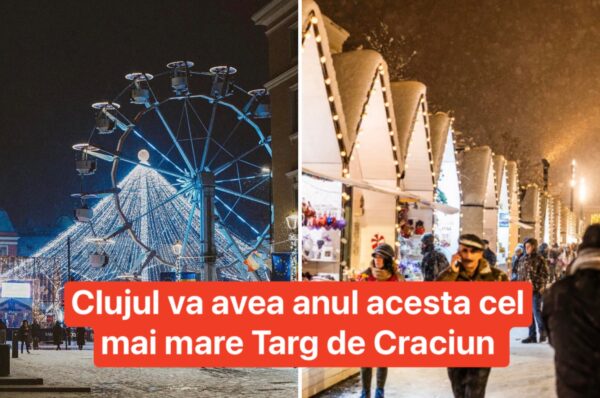 Clujul va avea anul acesta cel mai mare Targ de Craciun din ultimii ani. Detalii