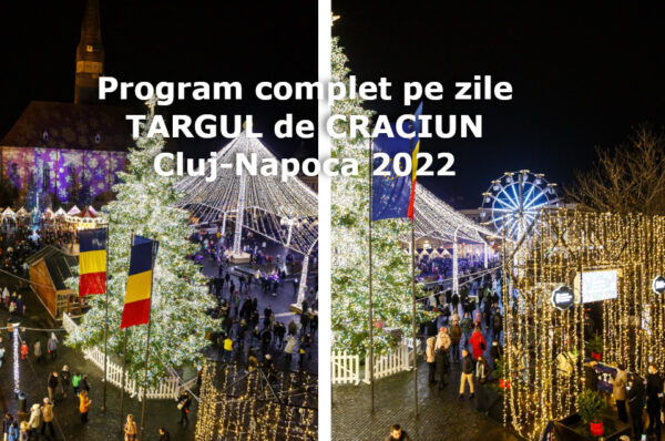 Vineri se deschide Targul de Craciun la Cluj. Programul complet pe zile pana la Craciun AICI