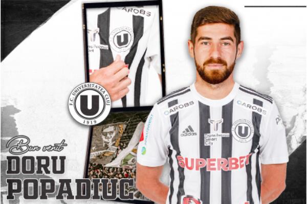 Inca un mijlocas trecut pe la FCSB transferat de Universitatea Cluj