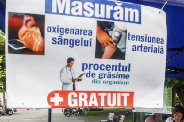 Program gratuit de verificare a stării de sănătate la Cluj: tensiune arterială, procentul de grăsime din organism și nivelul de oxigen din sânge!