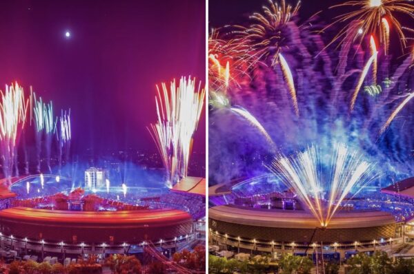 Fotografii impresionante cu artificiile la UNTOLD 2023. Ziua 1