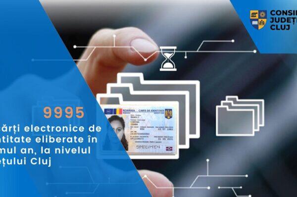 10.000 de carti electronice de identitate eliberate la Cluj.