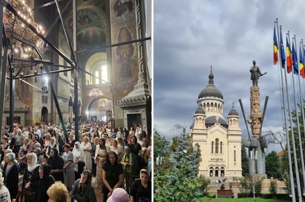 Slujire arhierească la Catedrala Mitropolitană din Cluj-Napoca. VIDEO