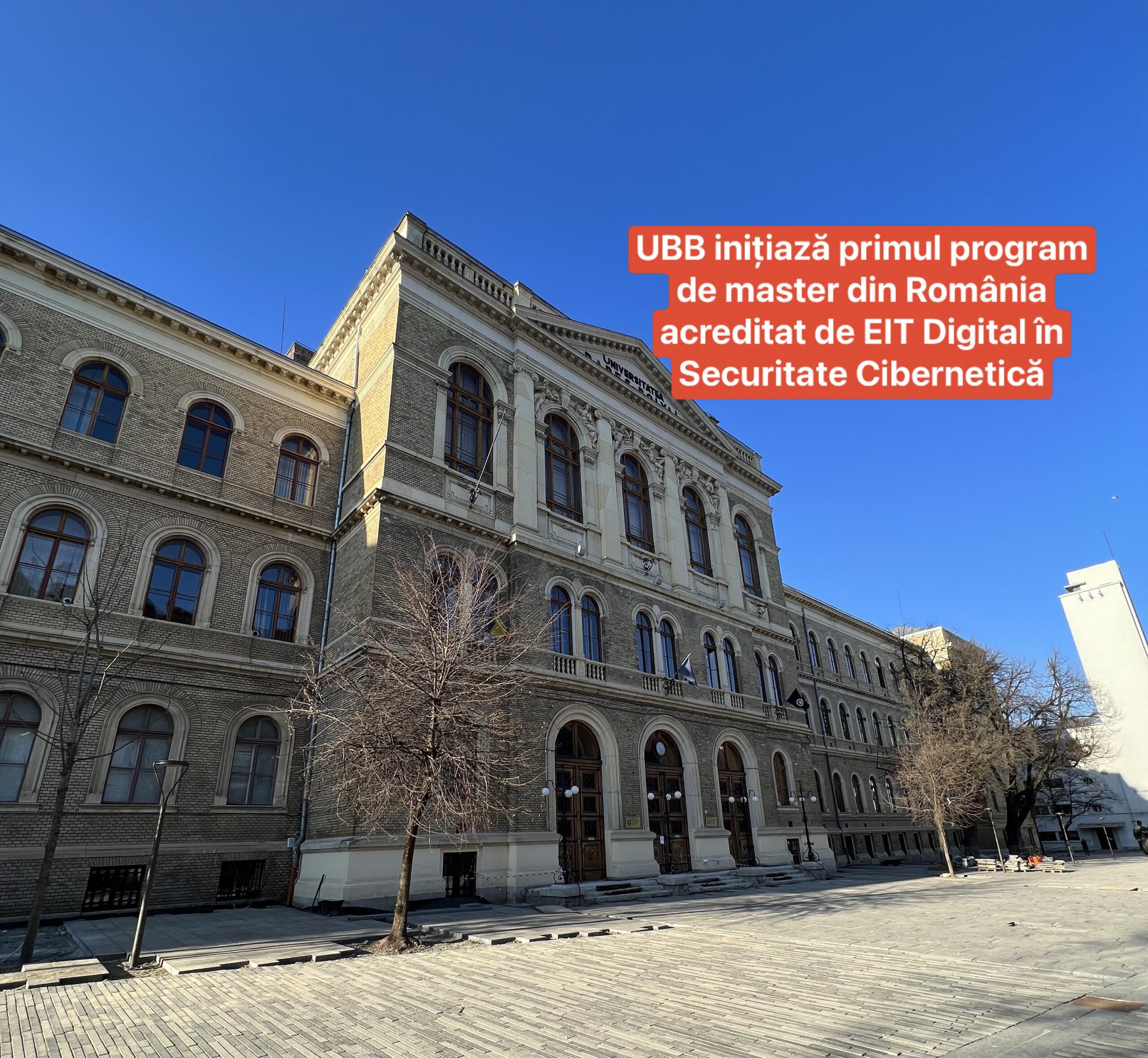 UBB inițiază primul program de master din România acreditat de EIT Digital în Securitate Cibernetică