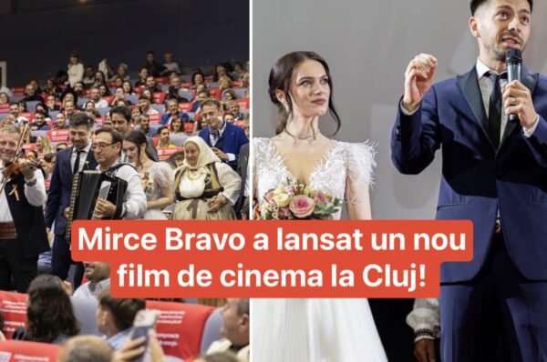 Mircea Bravo a lansat al doilea film de cinema la Cluj. A umplut sala de la Cinema Florin Piersic în ziua lansării. GALERIE FOTO