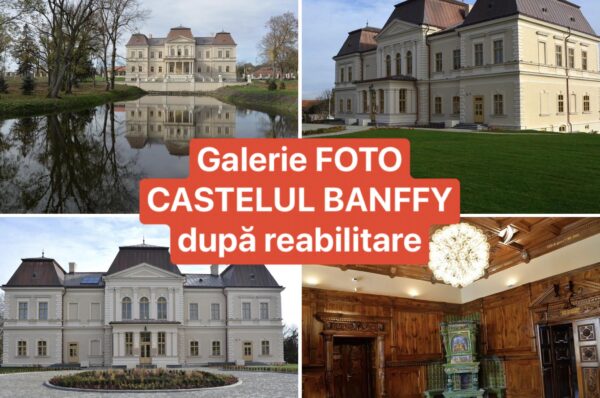 Cum arată Castelul Banffy din Răscruci după finalizarea lucrărilor de reabilitare. Galerie FOTO