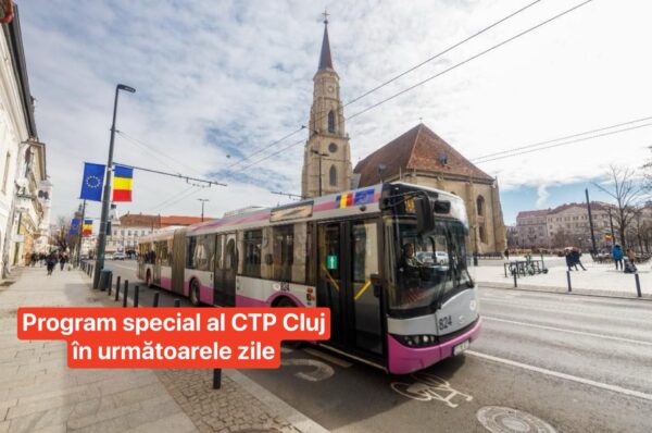 Program special al CTP CLUJ în perioada 30 noiembrie – 3 decembrie 2023