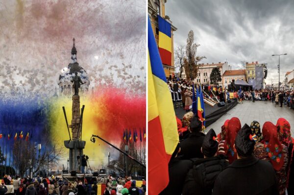 VIDEO. Peste 100.000 de clujeni și turiști au sărbătorit împreună Ziua Națională a României la Cluj-Napoca ﻿
