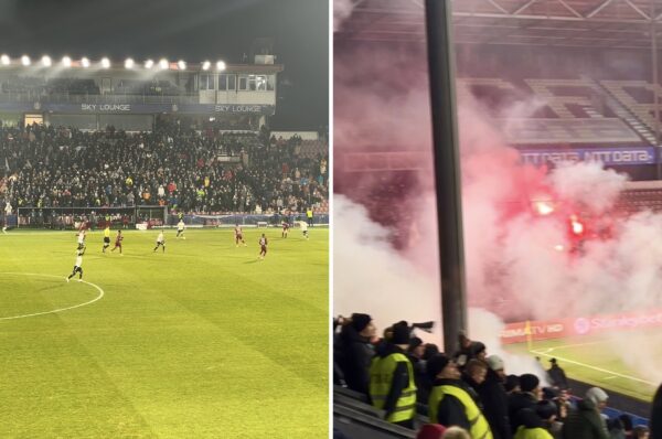 Derby cu scântei în tribune, CFR o demolează pe U Cluj și “studenții” ies din zona Play-off-ului.