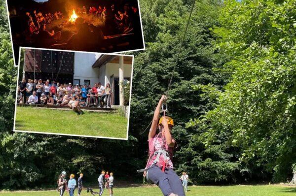 Tabăra de sporturi montane pentru elevii Liceului Special pentru Deficienți de Vedere, ediția a IX-a, la Moara de Pădure