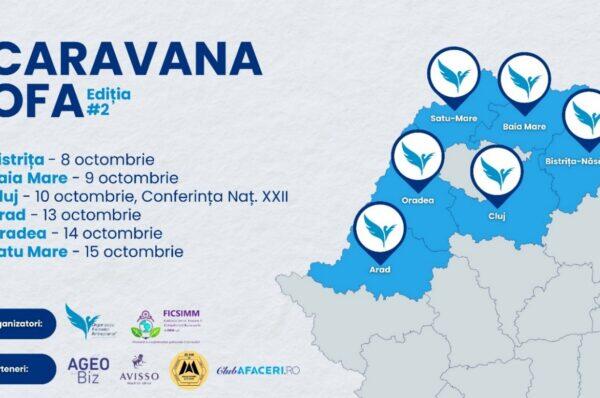 Caravana OFA – ediția a II-a: susținerea și promovarea antreprenorilor în Regiunea Nord-Vest