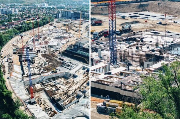 Peste 550 de oameni construiesc la Cluj cel mai amplu proiect de regenerare urbană din România.