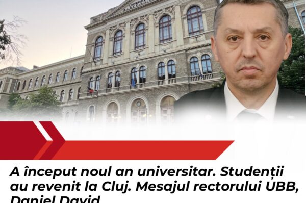 A început noul an universitar. Studenții au revenit la Cluj. Mesajul rectorului UBB, Daniel David.