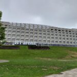 Exteriorul BTarena din Cluj-Napoca, fotografiat în septembrie 2026