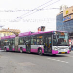 Troleibuz CTP Cluj-Napoca în trafic