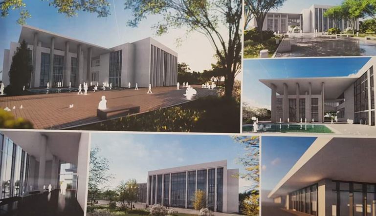 Vizualizări ale proiectului Centrului Cultural Florești